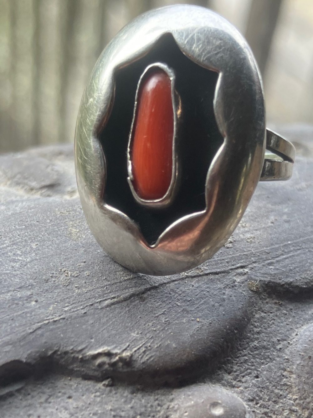 Shadowbox Coral ring size 7